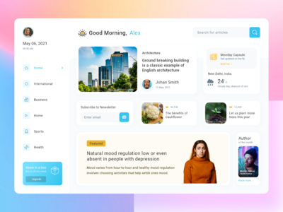 Fonicy 新闻登陆页面(Fonicy News Landing Page)