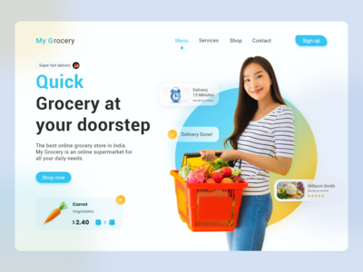 我的杂货店 - 杂货店应用挑战(My Grocery - Grocery App Challenge)
