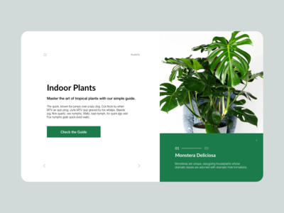 网站标题植物(Website Header Plants)