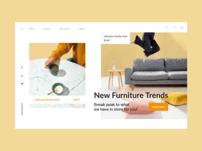 网站标题家具(Website Header Furniture)