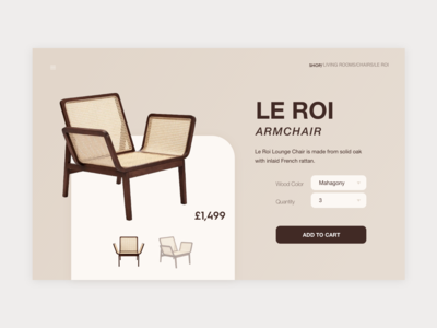 网站标题 Le Roi(Website Header Le Roi)