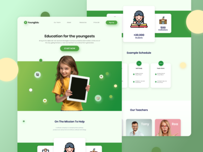 儿童登陆页面(Kids Landing Page)