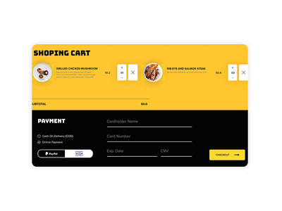 结账页面 UI 设计(Checkout Page UI Design)