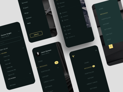 暗模式菜单(Darkmode Menu)