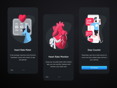 心率监测器和计步器应用程序 Vol.1(Heart Rate Monitor & Pedometer App Vol.1)