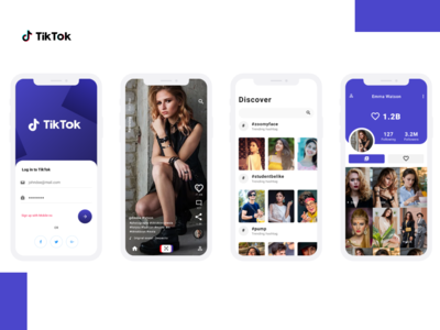 TikTok 应用程序重新设计(TikTok App Redesign)