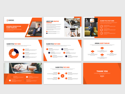 最小的业务演示滑块模板(Minimal Business presentation slider template)