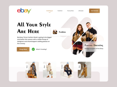 易趣网站重新设计挑战(Ebay Website Redesign Challenge)