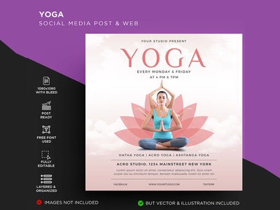 瑜伽横幅(Yoga Banner)