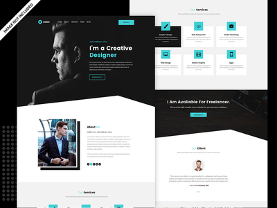 个人投资组合简历模板(Personal portfolio resume template)