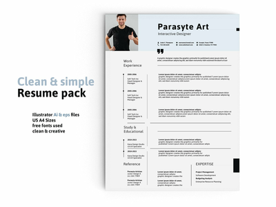 简历模板(CV Resume Template)