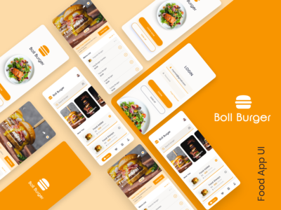 送餐应用程序 UI 套件(Food delivery App UI Kits)