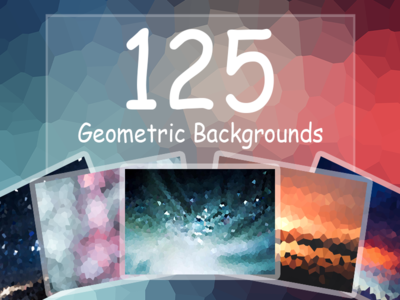 125几何背景(125 Geometric Backgrounds)
