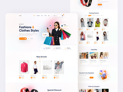 服装店网站(Clothing Store Website)