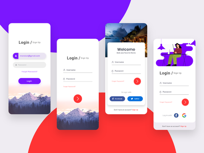 登录屏幕包(Login Screen Pack)
