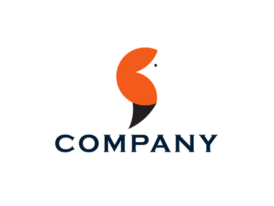 最小的狐狸标志模板(Minimal Fox Logo Template)