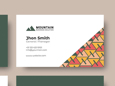 传统业务名片(Business Card For Traditional Business)