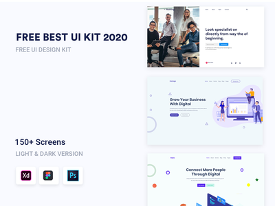 免费的最佳 UI 套件 2020(Free Best UI Kit 2020)