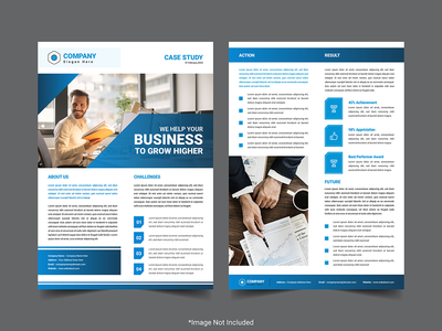 具有最小设计的案例研究模板(Case Study template with minimal design)