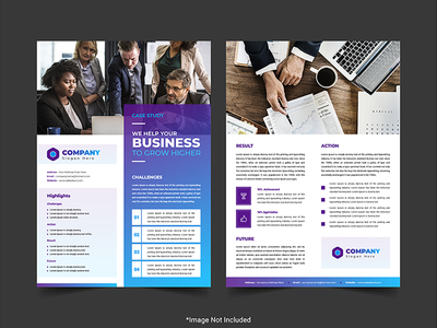 具有最小设计的案例研究模板(case study template with minimal design)