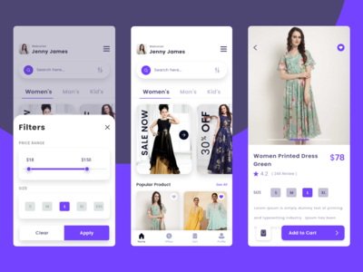 时尚电商应用(Fashion E-Commerce App)
