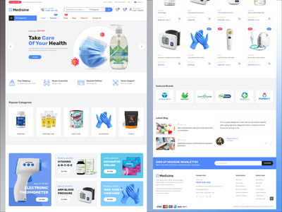 医学 Html Web 模板(Medicine Html Web Template)