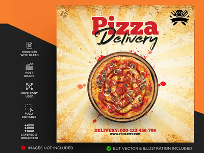 比萨传单(Pizza Flyer)