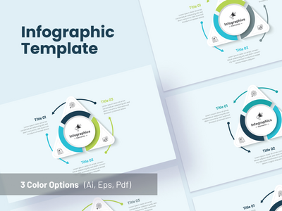 三角形信息图表(Triangle Infographics)