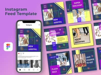 时尚 instagtam 帖子模板 - Bgenktemp(Fashion instagtam post template - Bgenktemp)