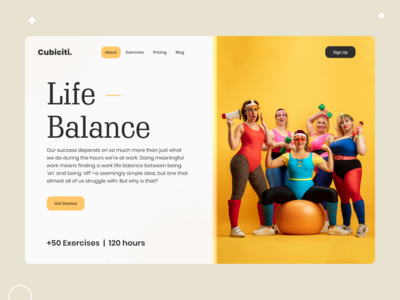 生活平衡网页(Life Balance webpage)