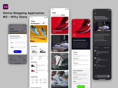 #2 - Nifty Store 在线购物应用程序(#2 - Nifty Store Online Shopping Application)