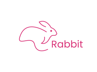 兔子标志模板(Rabbit Logo Template)