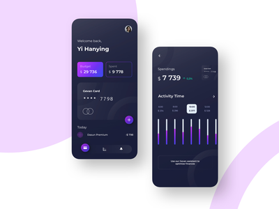 金融银行应用程序移动 UI 套件(Finance Bank Application Mobile UI Kit)