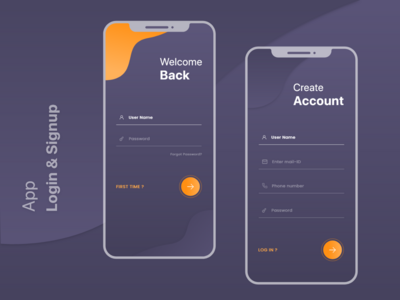应用程序登录和注册(App Login & Sign Up)