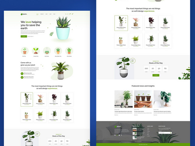 树计划 - 响应式电子商务 Html 登陆页面(Tree Plan -  Responsive E-commerce Html Landing Page)