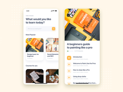 在线学习应用(Online learning app)
