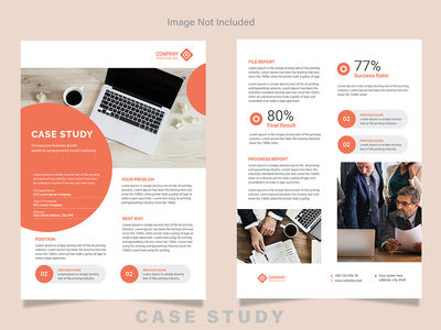具有最小设计的案例研究模板(case study template with minimal design)