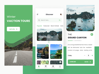 旅游指南应用程序设计(Travel Guide App Design)
