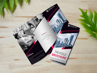 创意多用途三折小册子模板(Creative Multipurpose Trifold Brochures Template)