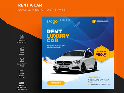 租车横幅(Rent a Car Banner)