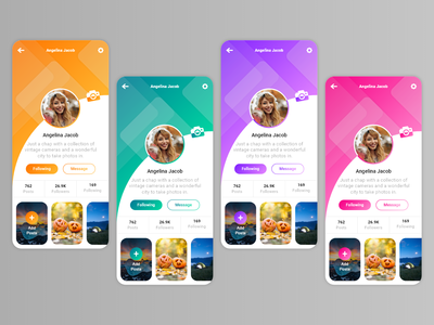 #2 个人资料页面设计(#2 Profile Page Design)