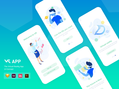 虚拟现实的应用概念(App Concept For Virtual Reality)