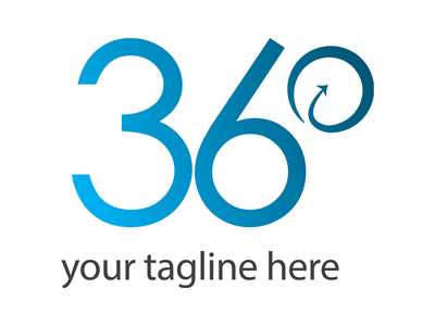 360标志模板设计(360 logo template design)