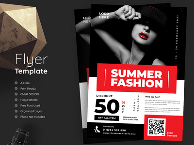 夏季时尚传单(Summer Fashion Flyer)