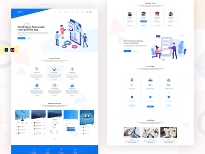 AppDot - 应用登陆模板(AppDot - App Landing Template)