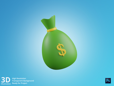 3D钱袋(3D Money Bag)