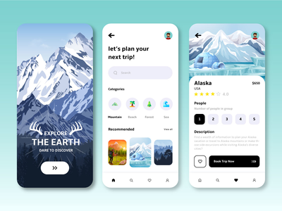 #3 探索地球界面(#3 Explore The Earth Ui)
