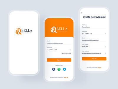 美发沙龙移动概念(Hair Salon mobile concept)