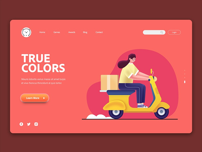 生活场景-空间-插画(Life scene-space-illustration)