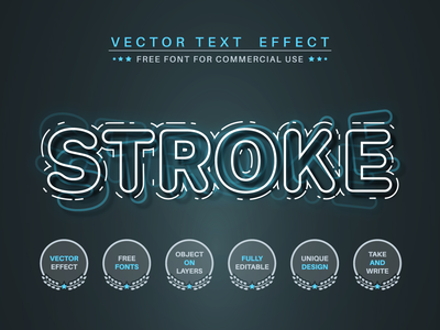 黄色骑士 - 可编辑的文本效果、字体样式(Yellow Knight  - editable text effect,  font style)